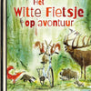 Goudenboekhet witte fietsje op avontuur