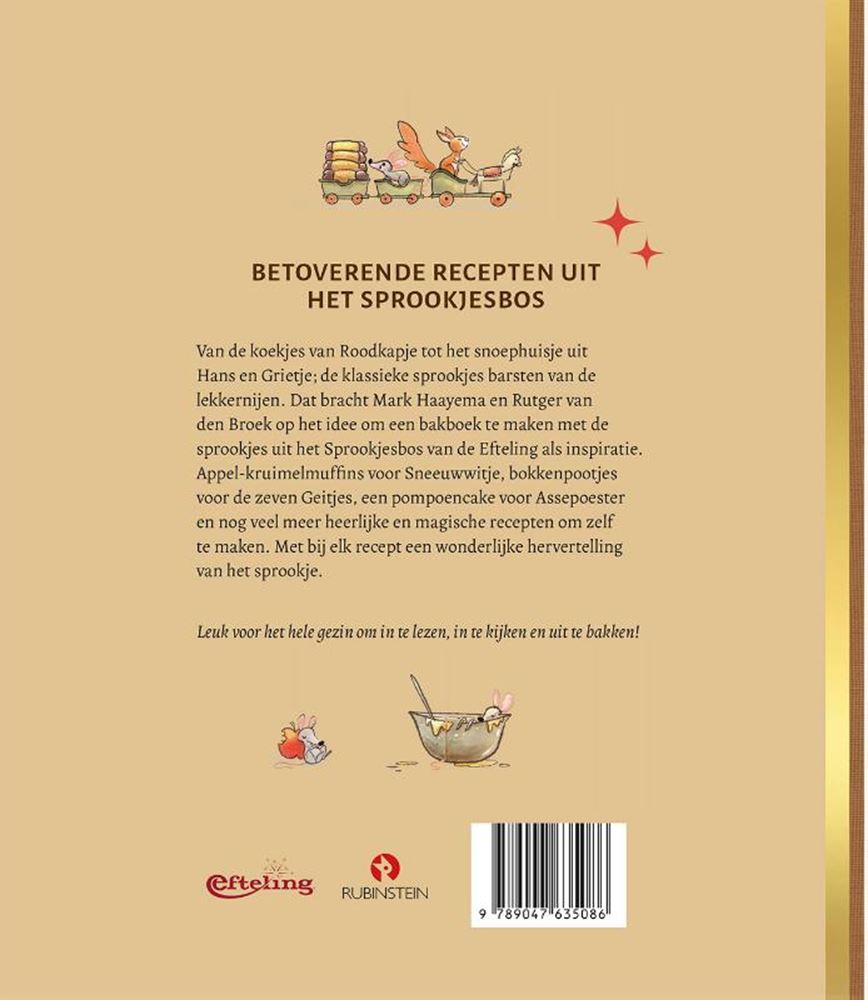 Kookboek: efteling-sprookjesbakboek 6+