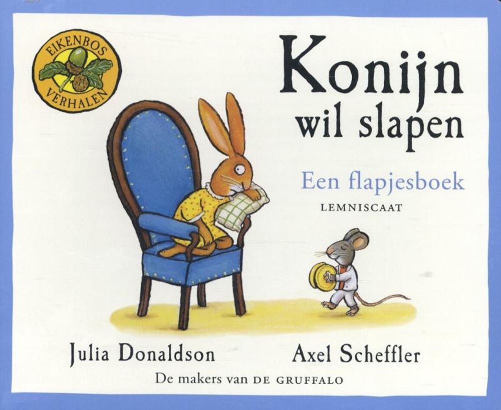 Konijn wil slapen (kartonboek met flapje