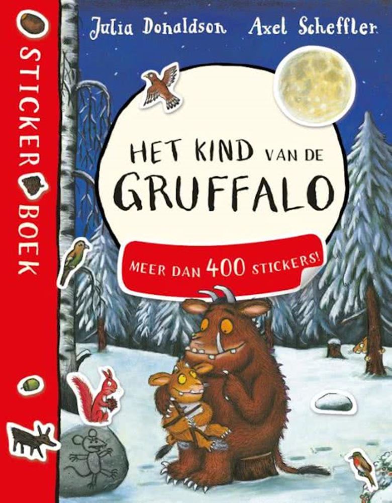 Het kind van de gruffalo stickerboek. 3+