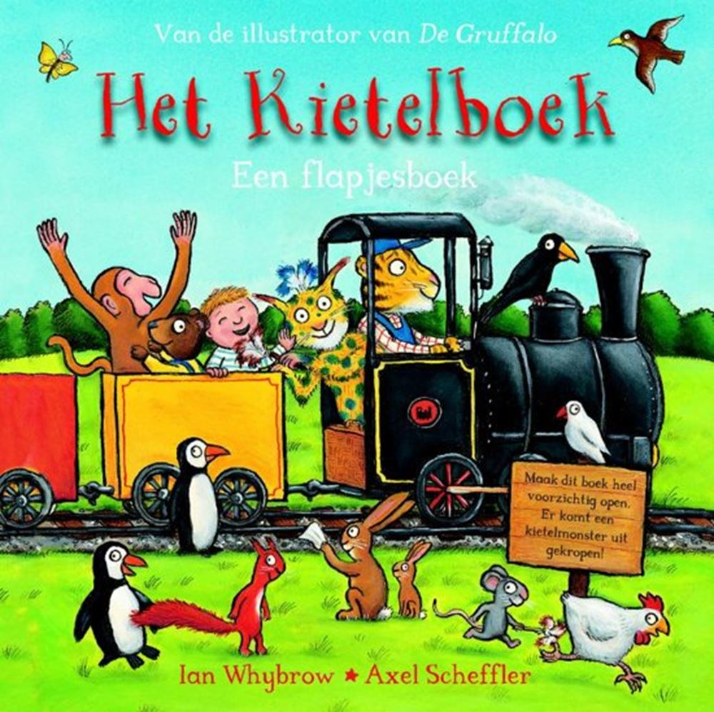Het kietelboek (kartonboek met flapjes)