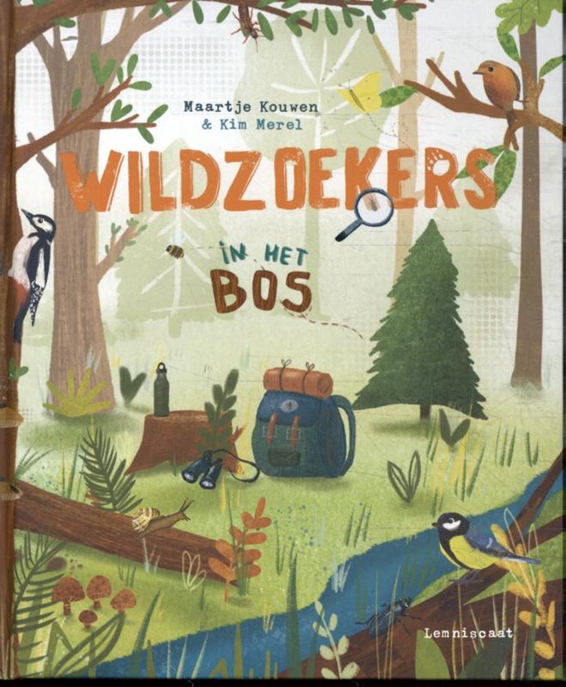 Zoekboek: wildzoekers in het bos. 6+