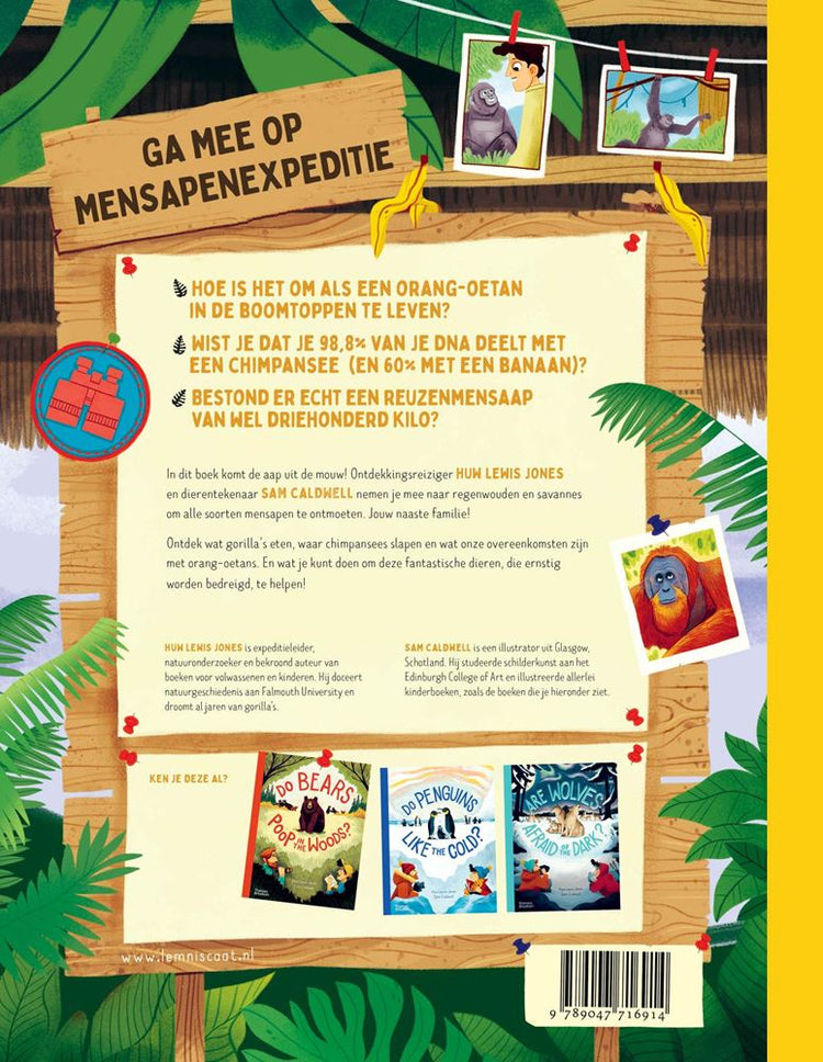 Informatieboek: eten gorilla's bananen?