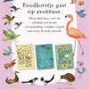 Kartonboekhet vogelboek van roodborstje.