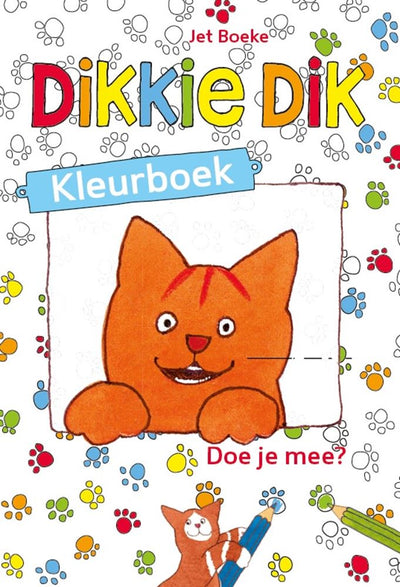 Dikkie dik kleurboek. 3+ 48 blz. pb.