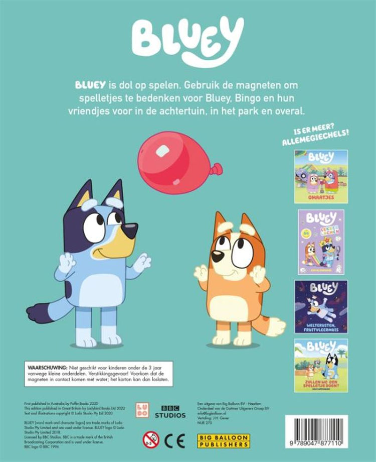 Big balloon laten we buiten spelen!