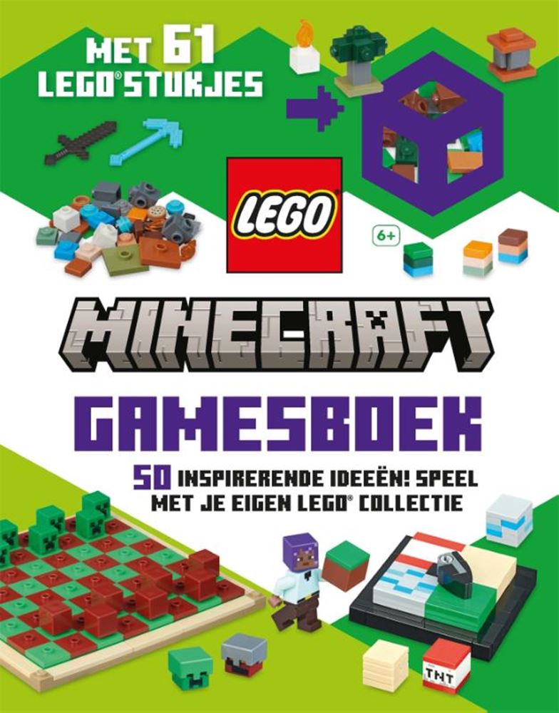 Gottmer uitgevers groep lego minecraft spellenboek 6+