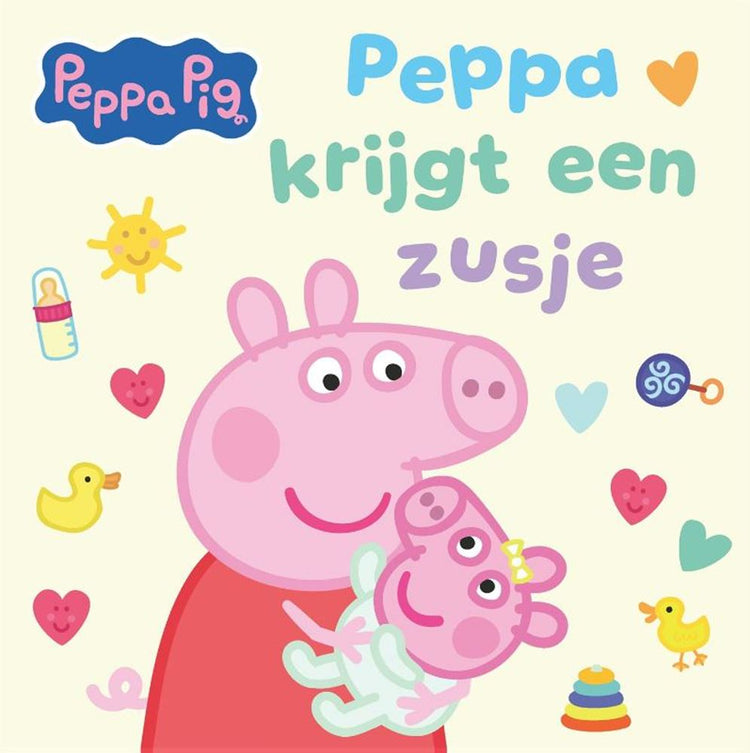 Prentenboek: peppa krijgt een zusje 3+