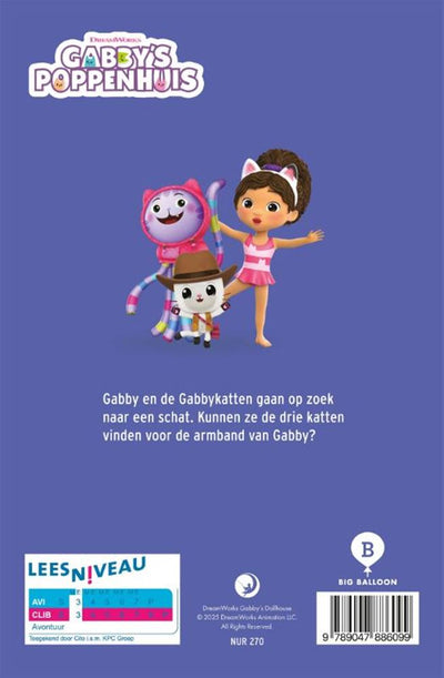 Gottmer uitgevers groep gabby's poppenhuis - gabby zoekt de schat