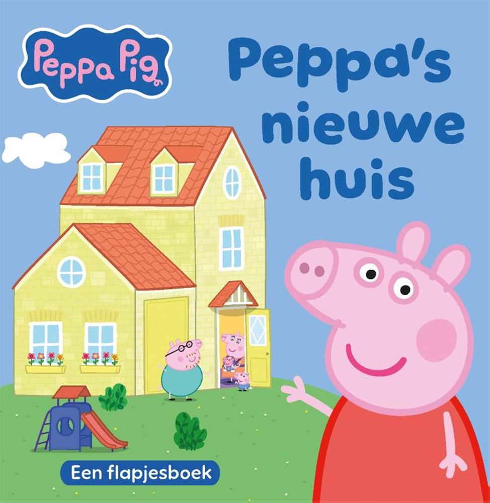 Peppa's nieuwe huis. flapjesboek. 3+