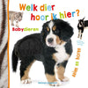 Welk dier hoor ik hier? babydieren. 1+
