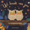 Kartonboek: uil houdt van jou 1+