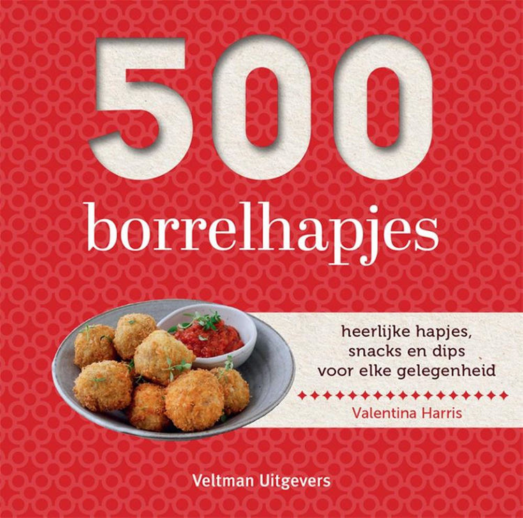 Kookboek: 500 borrelhapjes volwassene