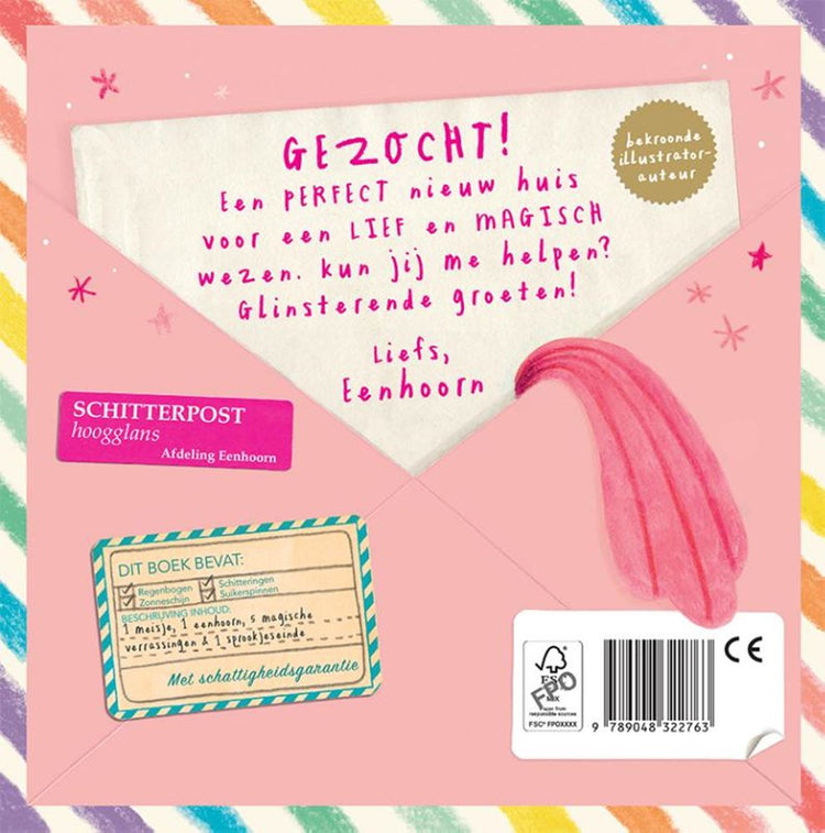 Prentenboek: eenhoornpost 3+