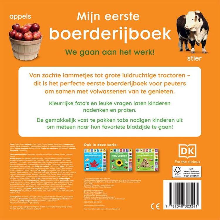 Kartonboek mijn eerste boerderijboek 0+