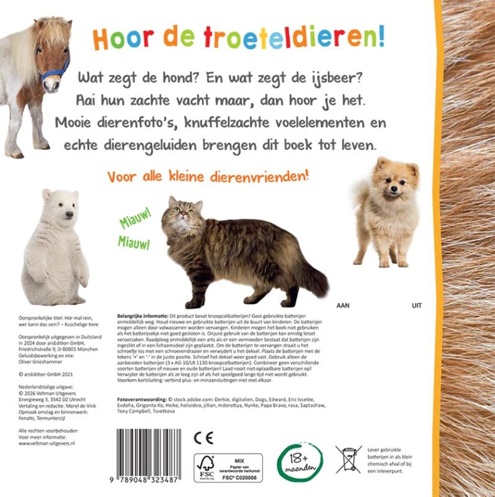 Welk dier hoor ik hier? - troeteldieren