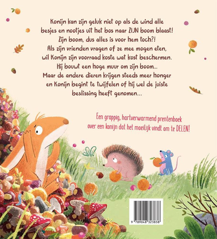 Konijn deelt liever niet 3+