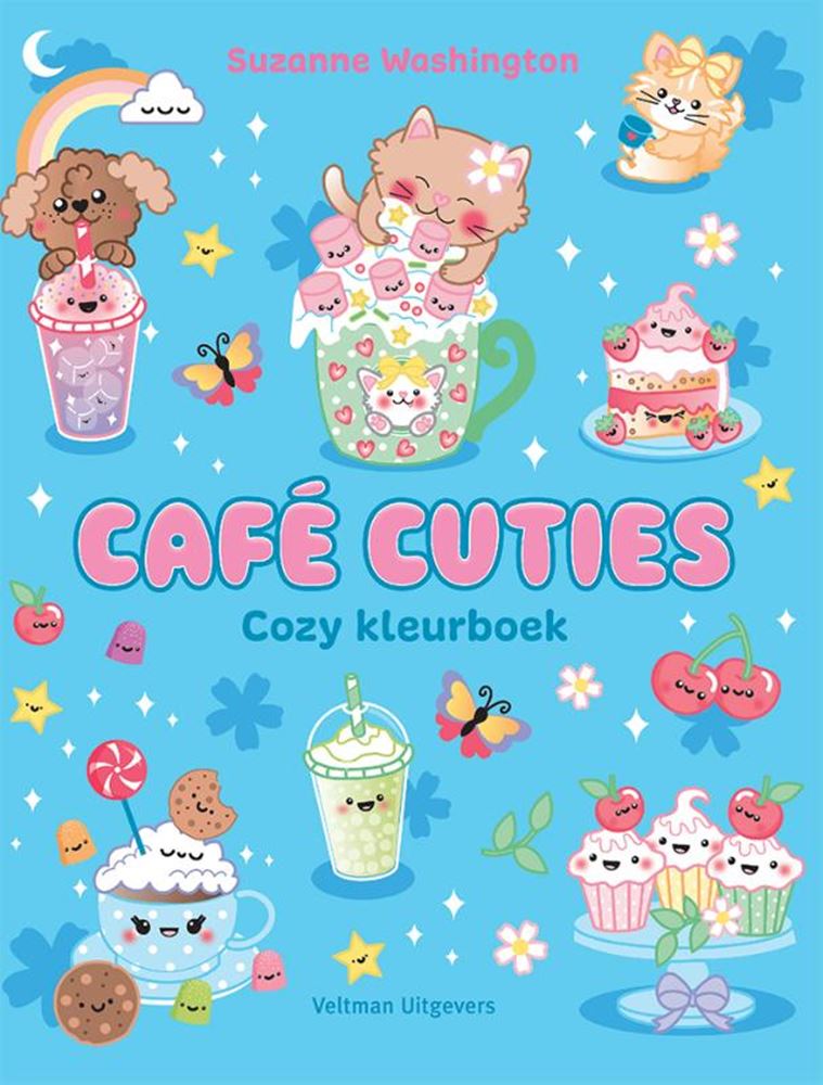 Café cuties - cozy kleurboek 6+