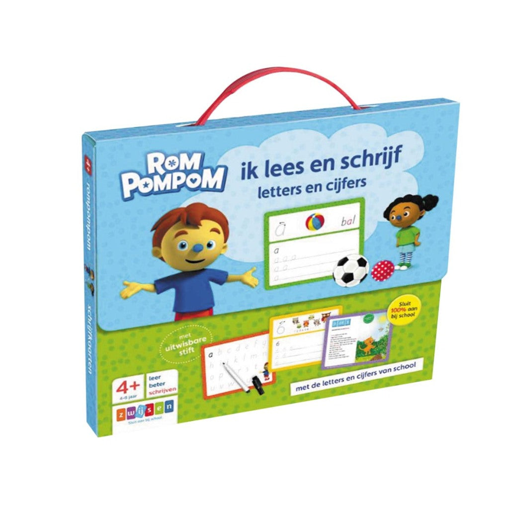 Wpg uitgevers zwijsen rom pompom ik lees en schrijf koffer