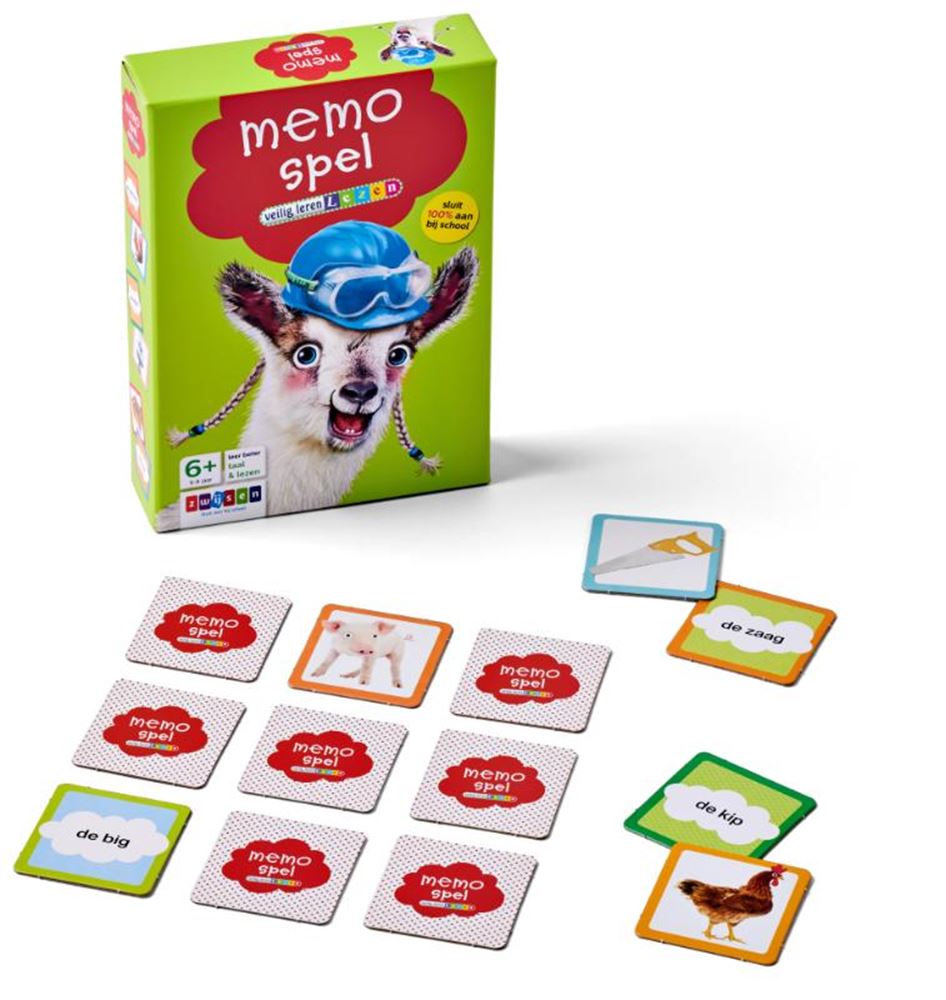 Wpg uitgevers woordenschatmemo, veilig leren lezen 6+