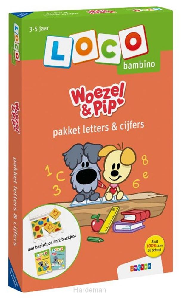 Loco bambino woezel en pip, pakket lette