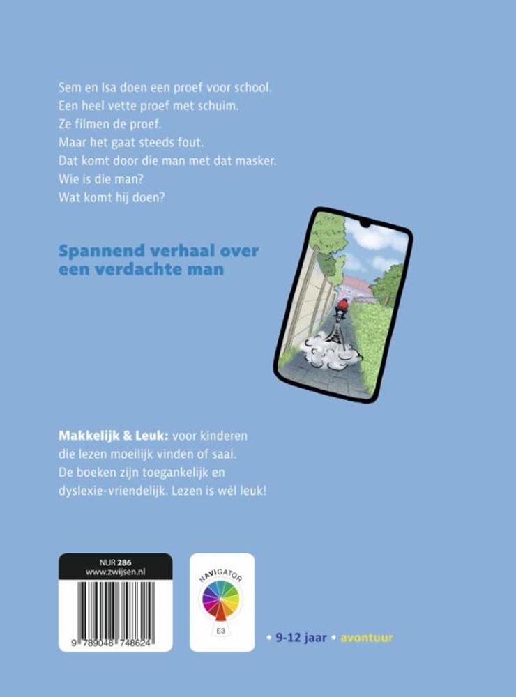 Wpg uitgevers de man met het masker 9+