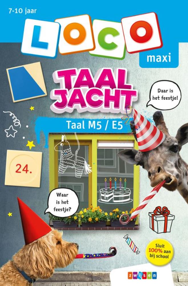 Loco oefenboekje maxi taaljacht taal m5 - e5
