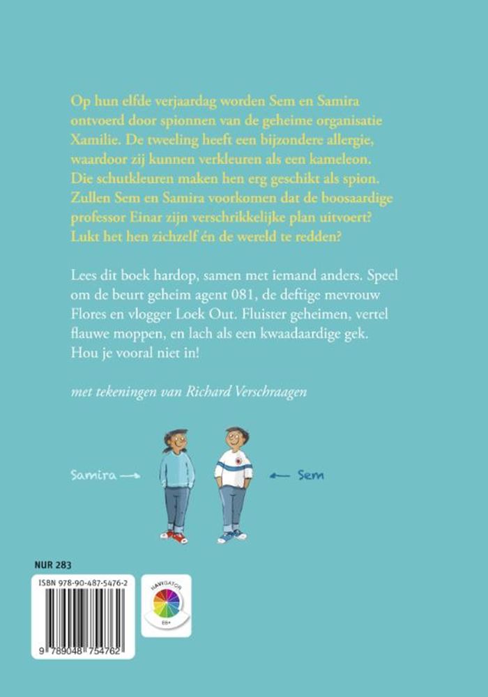 Wpg uitgevers toneellezen e6+: spion in onderbroek 10+