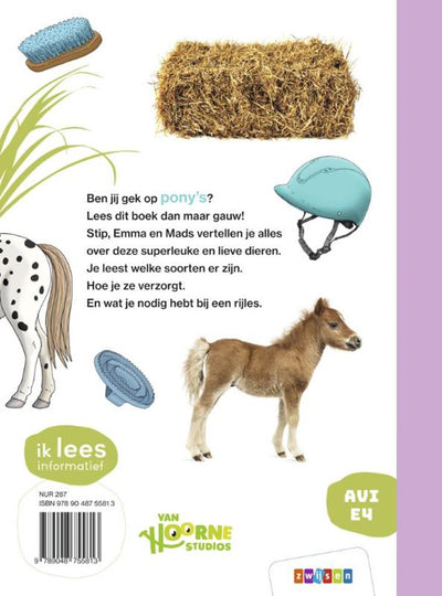 Wpg uitgevers fien teun: avi alles over de pony 6+