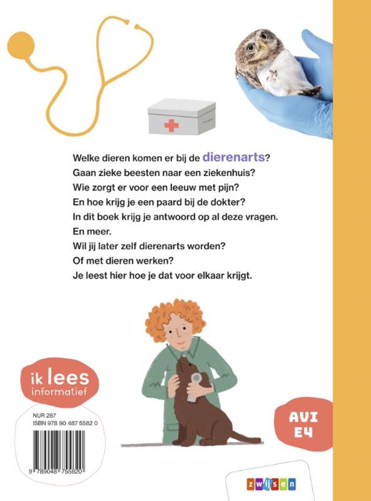 Wpg uitgevers wat doet de dierenarts? - avi e4
