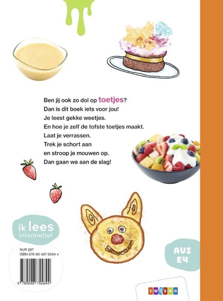 Wpg uitgevers toffe toetjes - avi e4