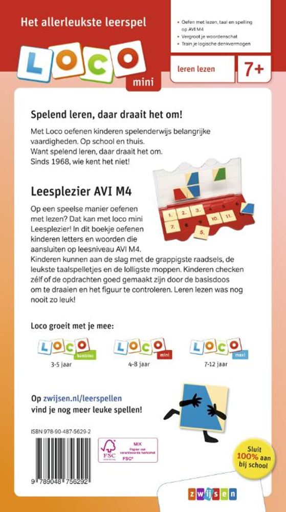 Wpg uitgevers loco mini leesplezier avi m4 7+