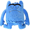 Knuffel kleurenmonster blauw (verdrietig