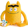 Knuffel kleurenmonster geel (blij)