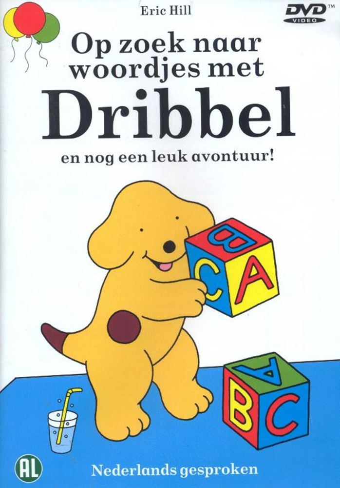Dvd op zoek naar woordjes met dribbel.