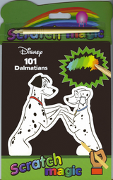 Boek specials nederland bv walt disney magic scratch blok - 101 dalmatiers - afbeelding 1
