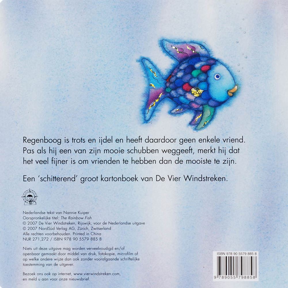 Centraal boekhuis de mooiste vis van de zee groot karton