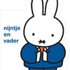 Kartonboekje: nijntje en vader. 1+