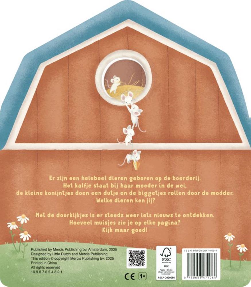 Little dmijn doorkijkboek - boerderij 0+