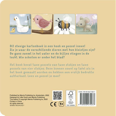 Little dutch : mijn dieren puzzelboek. 2+