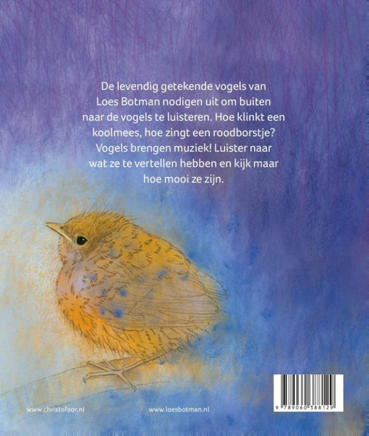 Klein vogelboek (kartonboek). 1+