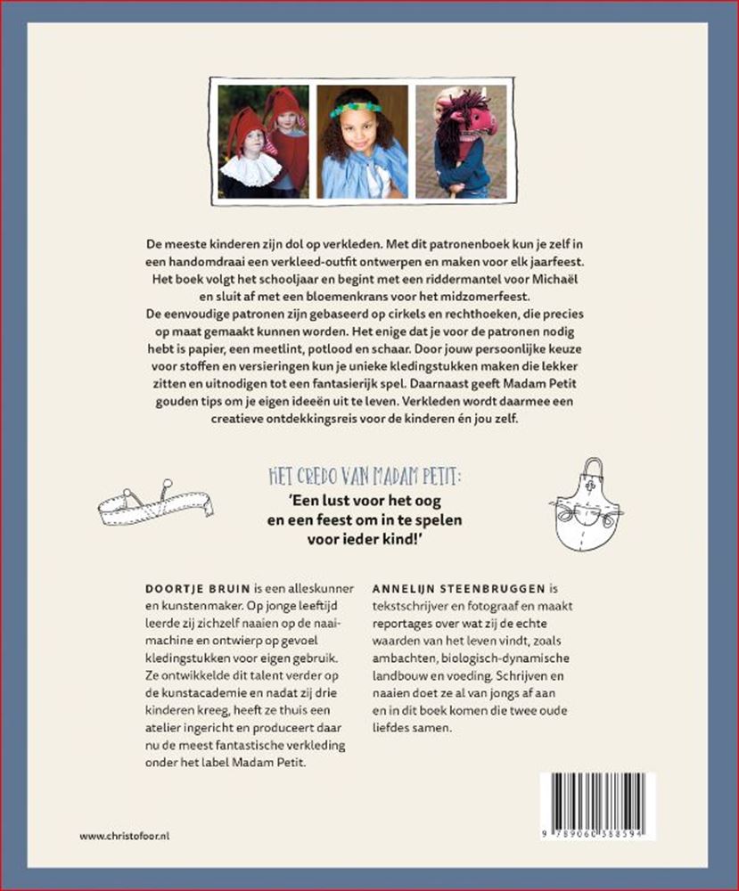 Madam petit patronenboek voor jaarfeeste