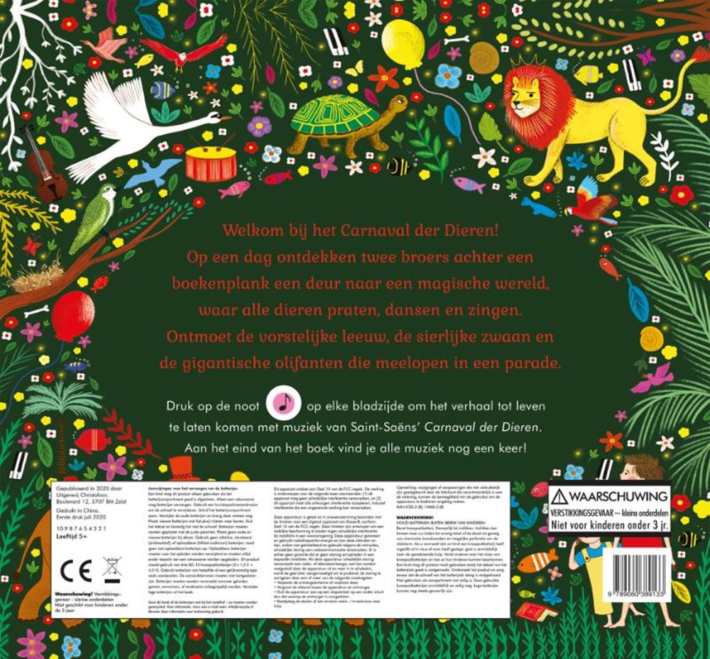 Het verhalen orkest: carnaval der dieren