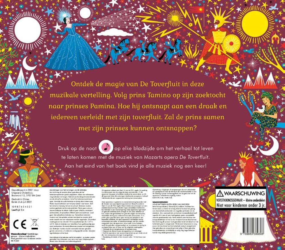 Het verhalen orkest: de toverfluit. muzi