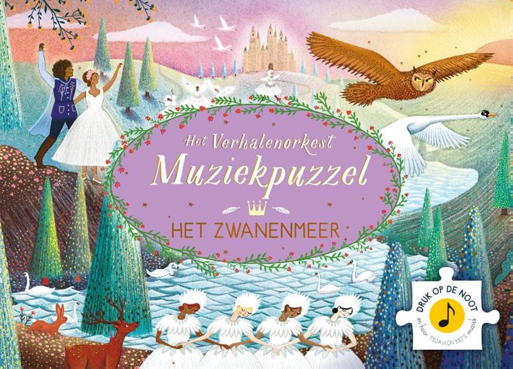 Muziekpuzzel - het zwanenmeer 3+