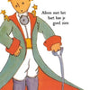 Merkloos sans marque de kleine prins wenskaarten met envelop,set 10 ex.assorti