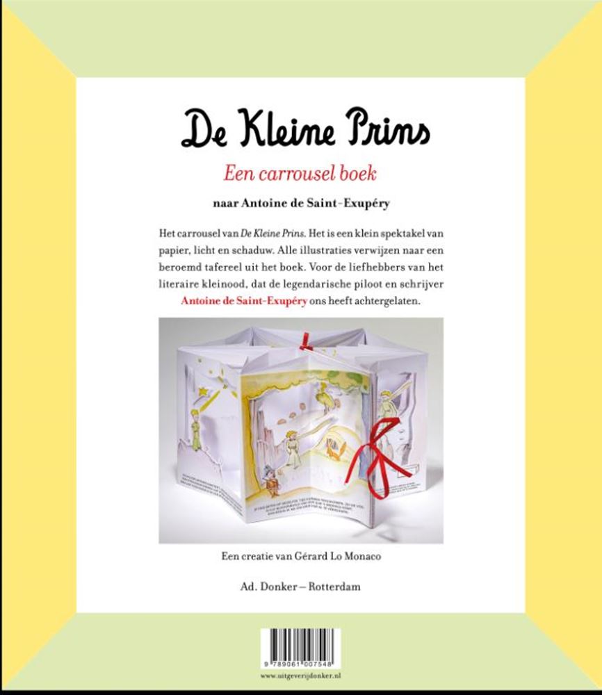 De kleine prins een carousel boek.