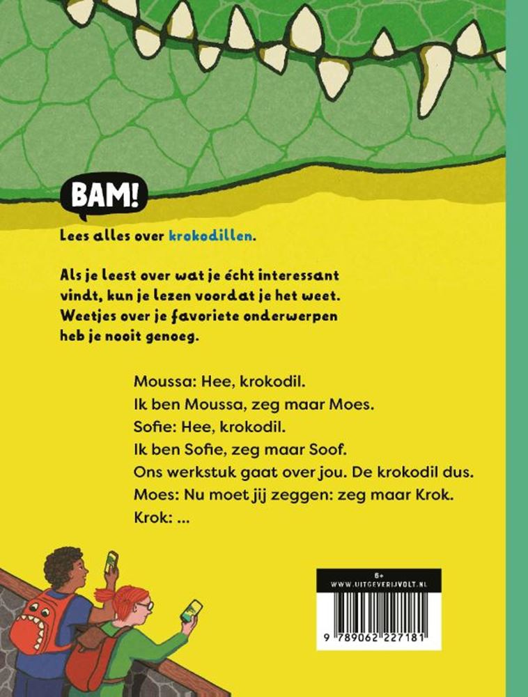 Hee, krokodil. bam! ik lees. 6+