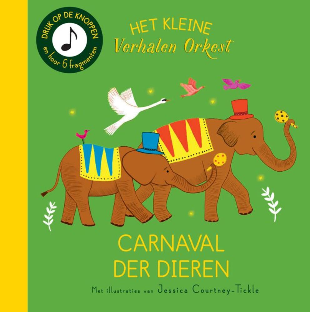 Geluidenboek: carnaval der dieren 1+