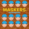 Maskers maken - bouwvakkers